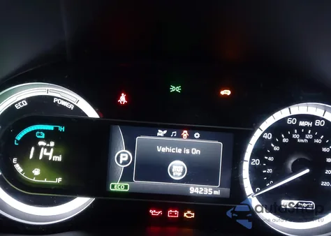 2017 Kia Niro Lx from USA, damaged, VIN KNDCB3LC6H5067506